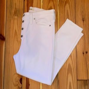NWT Madewell 10” High-Rise Skinny Crop